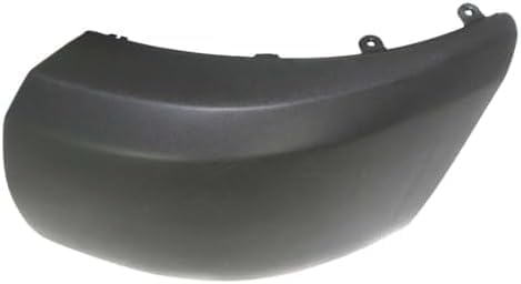 Front Bumper Outer Fillers Primed + End Caps Textured Plastic Left Driver & Right Passenger Side Direct Replacement Compatible With 2007-2013 Chevrolet Silverado 1500
