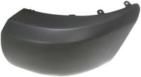 Front Bumper Outer Fillers Primed + End Caps Textured Plastic Left Driver & Right Passenger Side Direct Replacement Compatible With 2007-2013 Chevrolet Silverado 1500