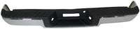 Step Bumper Assembly Chrome Steel Without Rear Object Sensor Holes Direct Replacement Compatible With 2004-2006 Ford F-150 FO1103117