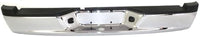 Step Bumper Assembly Chrome Steel Direct Replacement Compatible With 2005-2011 Dodge Dakota CH1103113 55077653AE