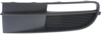 Set Of 2 Front Fog Light Cover Primed Without Chrome Molding Left Driver & Right Passenger Side Direct Replacement Compatible With 2012-2019 Volkswagen Beetle VW1039128 VW1038128