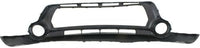 Front Bumper Grille Textured Gray + Upper & Lower Cover Direct Replacement Compatible With 2014-2016 Kia Soul KI1014100 KI1015104 KI1036119 86511B2000 86512B2000 86561B2000