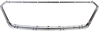 Front Grille Surround Molding Chrome Direct Replacement Compatible With 2015-2016 Subaru Impreza / 2013-2015 XV Crosstrek SU1202100 91123FJ050
