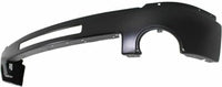 Front Bumper Primed Steel + Lower Valance Air Deflector Textured + Extension + Fog Lamps Assembly Left & Right Side Direct Replacement Compatible With 2011-2013 GMC Sierra 1500