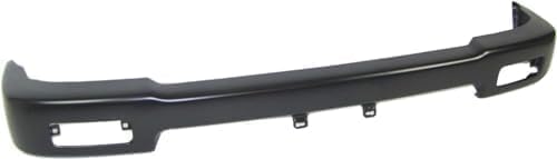 Front Bumper Primed Steel Direct Replacement Compatible With 1992-1995 Toyota Pickup TO1002103 5210135080