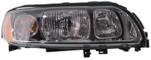 Set Of 2 Front Headlight Assembly Left Driver & Right passenger Side Direct Replacement Compatible With 2005-2009 Volvo S60 VO2502120 VO2503120 312768088 312768070
