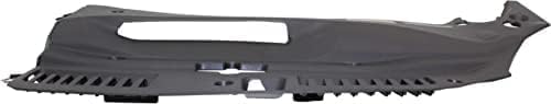 Front Radiator Support Cover Seal Plastic Direct Replacement Compatible With 2013-2015 Lexus GS350 / GS450h LX1224108 5329530100