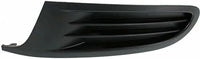 Set Of 2 Front Fog Light Cover Textured Dark Gray Plastic Right Passenger & Left Driver Side Direct Replacement Compatible With 2010-2014 Volkswagen Golf VW1039118 VW1038118