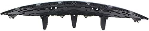 Front Bumper Lower Grille Primed With Chrome Trim Plastic Direct Replacement Compatible With 2010-2012 Mazda CX-9 MA1036119 TE69501T0A