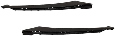 Set Of 2 Front Bumper Grille Molding Primed Plastic Right Passenger & Left Driver Side Direct Replacement Compatible With 2018-2020 Honda Accord HO1047106 HO1046106 71114TVAA00