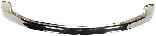 Front Bumper Face Bar Chrome Without Molding Holes Direct Replacement Compatible With 1991-1996 Dodge Dakota CH1002167 55034316