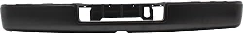 Rear Step Bumper Face Bar Primed Steel With Tow Hitch Direct Replacement Compatible With 2017-2019 Nissan Titan / 2016-2019 XD NI1102163 85030EZ50A