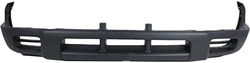 Front Bumper Lower Valance Panel Primed Plastic Direct Replacement Compatible With 1998-2000 Nissan Frontier / 2000-2001 Xterra NI1095119 NI1095120 620123S525 F20127Z025