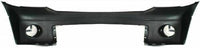 Front Bumper Cover Primed With Fog Light Holes & Without Parking Aid Sensor Holes Direct Replacement Compatible With 2007-2013 Toyota Tundra TO1000332 521190C944