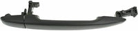 Set of 2 Front Exterior Door Handle Smooth Black Right Passenger & Left Driver Side Direct Replacement Compatible with 2003-2009 Toyota Land Cruiser / 2008-2017 Highlander 6921128070