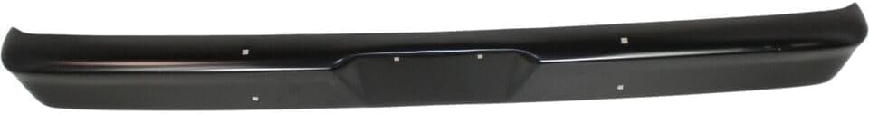 Front Bumper Face Bar Primed Steel Without Impact Strip Holes Direct Replacement Compatible With 1964-1977 Ford F-Series FO1002101 C4TZ17757C