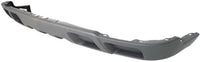 Front Bumper Lower Valance Air Deflector Textured Gray Without Fog Light & Tow Hook Holes Direct Replacement Compatible With 2003-2006 Chevrolet Silverado 1500 2500HD 3500 GM1092206