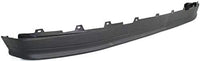 Front Bumper Chrome Steel With Air And Molding Hole + Lower Valance Panel Textured Direct Replacement Compatible With 1992-1997 Ford F-Series FO1002254 FO1095154 F2TZ17626A