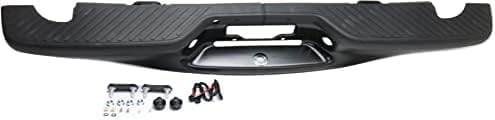 Rear Step Bumper Face Bar Steel With Pads Direct Replacement Compatible With 1997-2003 Ford F-150 FO1103104 YL3Z17906FA-PFM