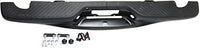 Rear Step Bumper Face Bar Steel With Pads Direct Replacement Compatible With 1997-2003 Ford F-150 FO1103104 YL3Z17906FA-PFM