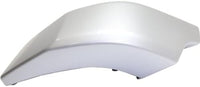 Set Of 2 Rear Bumper End Cap Painted Silver Plastic Left Driver & Right Passenger Side Direct Replacement Compatible With 2007-2014 Toyota FJ Cruiser TO1105121 TO1104121