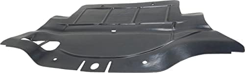 Front Engine Center Splash Shield Under Cover Plastic Direct Replacement Compatible with 2015-2023 Dodge Charger / 2017-2023 Challenger CH1228143 68214816AA-PFM