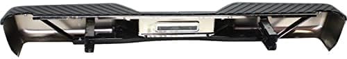 Step Bumper Assembly Chrome Steel Direct Replacement Compatible With 2004-2015 Nissan Titan NI1103111 NI1103118 85010ZJ20B-PFM 85022ZR20B-PFM