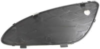 Set Of 2 Front Fog Light Outer Cover Primed Plastic Left Driver & Right Passenger Side Direct Replacement Compatible With 2003-2006 Mercedes Benz E-Class MB1039110 MB1038111