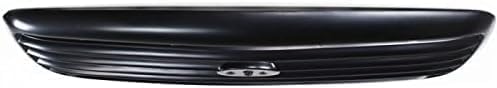 Front Grille Painted Black Shall And Insert Direct Replacement Compatible With 1999-2000 Ford Crown Victoria FO1200379 XW7Z8200AAA
