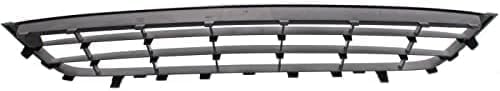 Front Bumper Center Lower Grille Primed Plastic Direct Replacement Compatible With 2009-2012 Volkswagen CC / 2009-2010 Passat CC VW1036117 3C88536779B9