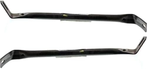 Set Of 2 Front Bumper Outer Brace Bracket Steel Right Passenger & Left Driver Side Direct Replacement Compatible With 1982-1993 Chevrolet S10 / 1983-1994 S10-Blazer GM1067115
