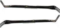 Set Of 2 Front Bumper Outer Brace Bracket Steel Right Passenger & Left Driver Side Direct Replacement Compatible With 1982-1993 Chevrolet S10 / 1983-1994 S10-Blazer GM1067115