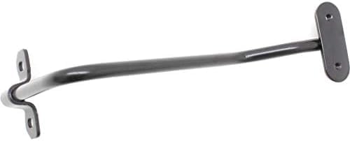 Front Radiator Support Bracket Steel Direct Replacement Compatible with 2010-2016 Mercedes Benz E-Class MB1225191 2128980232