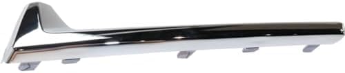 Set Of 2 Front Fog Lamp Molding Chrome Right Passenger & Left Driver Side Direct Replacement Compatible With 2017-2018 Subaru Forester SU1046101 SU1047101 57708SG010 57708SG000