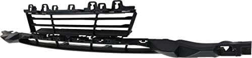 Front Bumper Center Grille Textured Plastic Direct Replacement Compatible With 2016-2019 BMW 3-Series BM1036176 51117386152