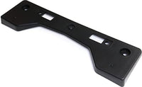Front License Plate Bracket Textured Plastic Direct Replacement Compatible with 2016-2018 Toyota RAV4 TO1068136 521140R090