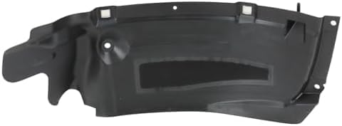Front Section Fender Liner Air Extension Spoiler Right Passenger Side Direct Replacement Compatible with 2012-2015 Audi A6 / S6 AU1243100 4G0853888C