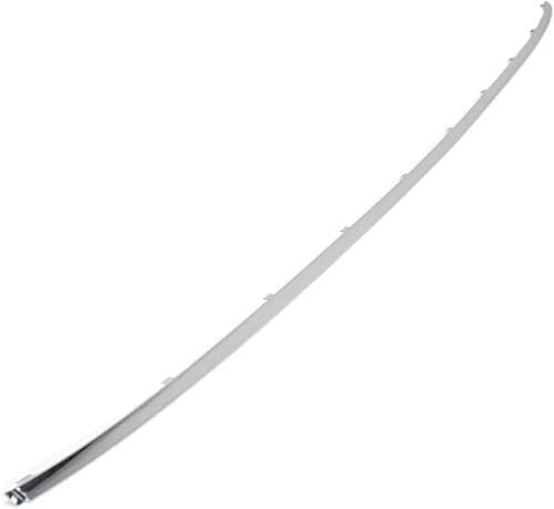Rear Bumper Center Molding Chrome Direct Replacement Compatible With 2003-2006 Mercedes Benz E-Class 211885022164