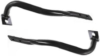 Set of 2 Front Bumper Bracket Steel Left Driver & Right Passenger Side Direct Replacement Compatible with 2007-2013 Chevrolet Silverado Pickup GM1043107 GM1042107 22861859 22861858
