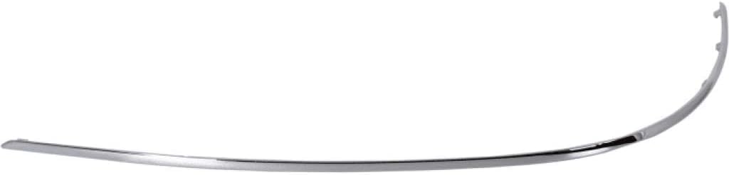 Rear Bumper Trim Chrome Left Driver Side Direct Replacement Compatible With 2010-2013 Mercedes Benz E-Class MB1158110 2128852121