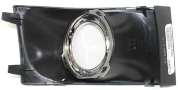 Set Of 2 Front Fog Lamp Molding Primed Plastic Right Passenger & Left Driver Side Direct Replacement Compatible With 2008-2011 Ford Focus FO2599101 FO2598101 8S4Z15266AA 8S4Z15266AB