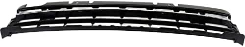 Front Bumper Lower Grille Primed With Chrome Molding Direct Replacement Compatible With 2012-2016 Volkswagen Beetle VW1036127 5C5853671N2ZZ