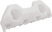 Set Of 2 Front Bumper Bracket Plastic Right Passenger & Left Driver Side Direct Replacement Compatible With 2012-2019 Nissan Versa NI1043103 NI1042103 622243BA0A 622253BA0A