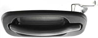 Rear Exterior Door Handle Textured Without Keyhole Left Driver Side Direct Replacement Compatible with 1999-2006 Chevrolet Silverado/GMC Sierra GM1520105 15721571 19356470
