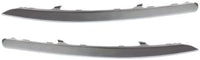 et Of 2 Front Bumper Trim Chrome Plastic Left Driver & Right Passenger Side Direct Replacement Compatible With 2011-2016 Kia Sportage KI1047103 KI1046103 865813W000 865823W000