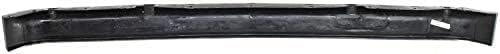 Front Bumper Chrome Steel With Pad Holes + Center Filler + Lower Valance Air Deflector + Molding Impact Strip Direct Replacement Compatible With 1994-2002 Chevrolet/GMC C/K-Series