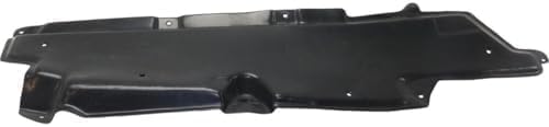 Front Engine Splash Shield Under Cover Plastic Left Driver & Right Passenger Side Direct Replacement Compatible with 2011-2014 Ford Edge / 2011-2015 Lincoln MKX FO1228147 FO1228146