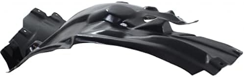Front Fender Liner Rear Section Plastic Right Passenger Side Direct Replacement Compatible With 2011-2016 BMW 5-Series BM1249124 51717186724