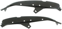 Set Of 2 Front Bumper Bracket Plastic Left Driver & Right Passenger Side Direct Replacement Compatible With 2016-2019 Lexus RX350 / RX450h LX1043115 LX1042115 521150E080 521160E060