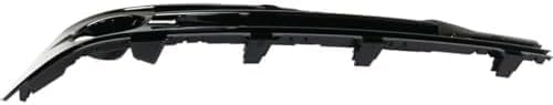 Set Of 2 Front Fog Light Molding Primed Plastic Right Passenger & Left Driver Side Direct Replacement Compatible With 2015-2017 Acura TLX AC1039107 AC1038107 71102TZ3A20 71107TZ3A20